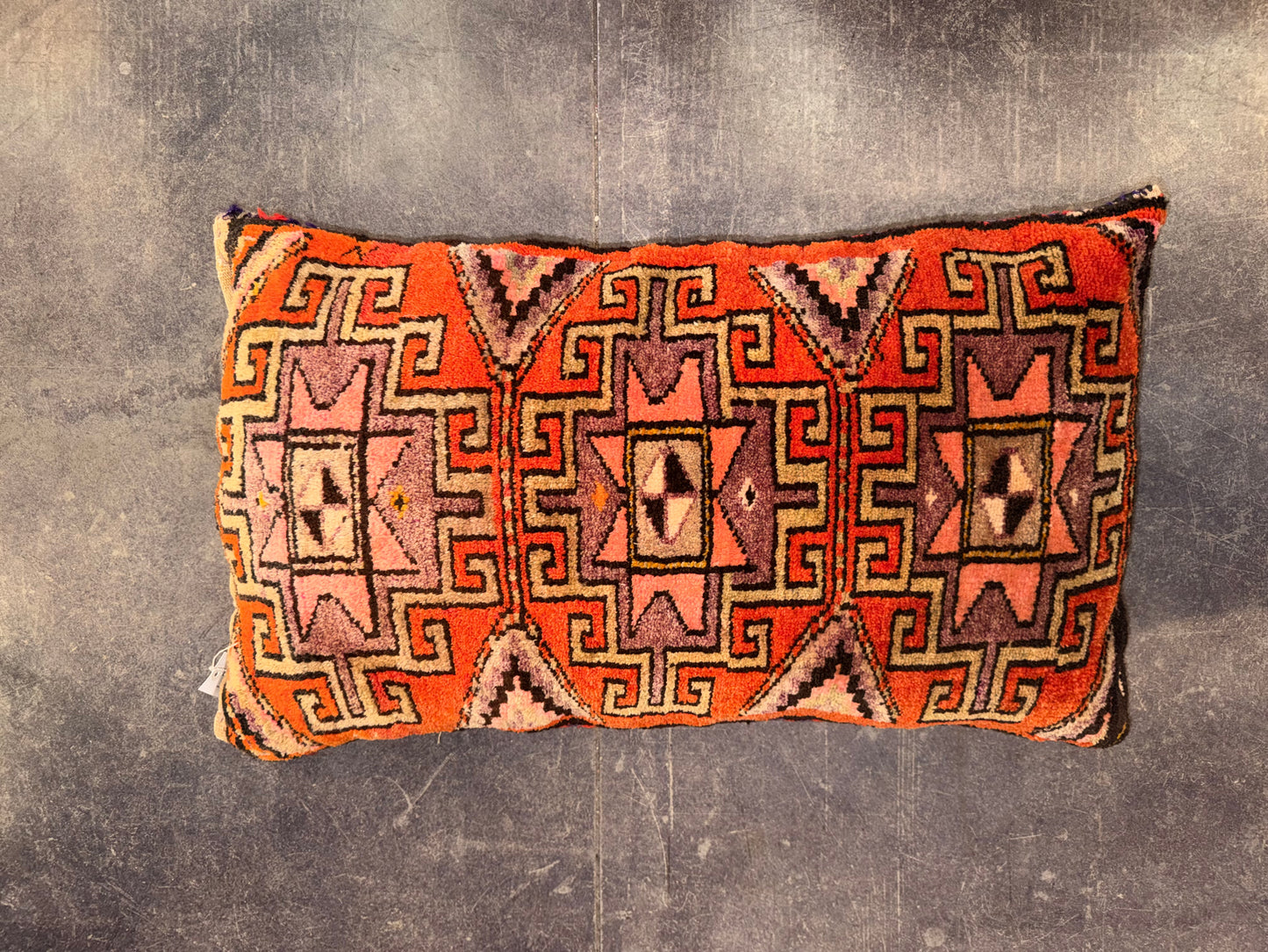 Turkish Rug Pillow - Design 6