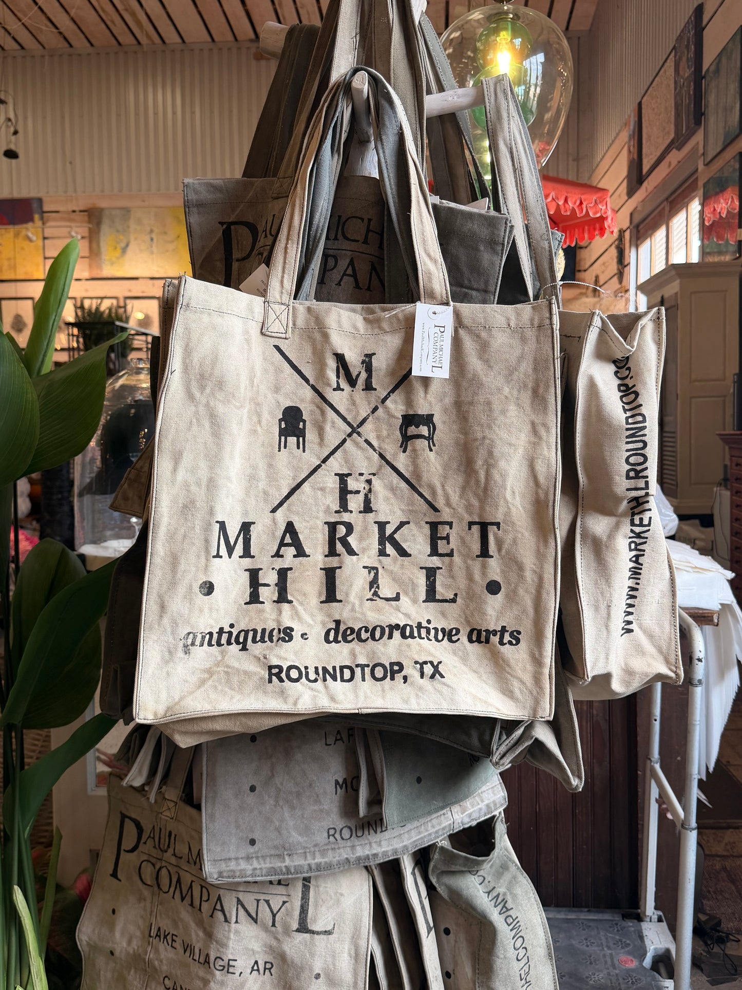 Market Hill Canvas Tote