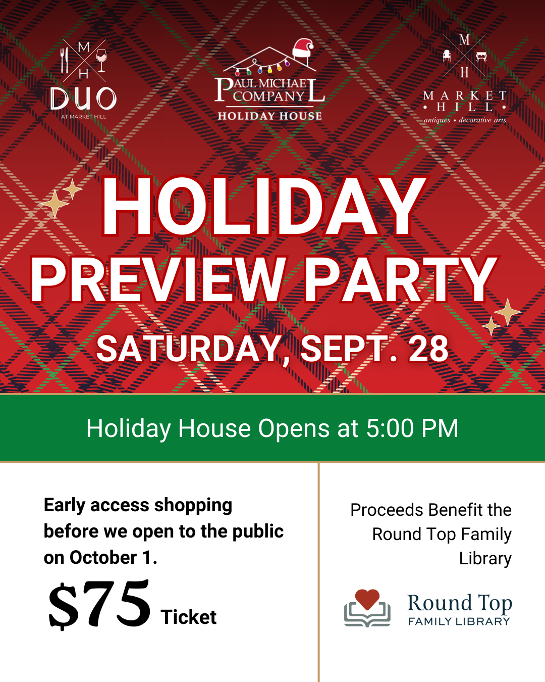 Holiday House Preview Ticket