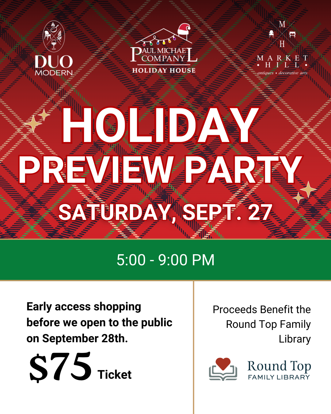 Holiday House Preview Ticket