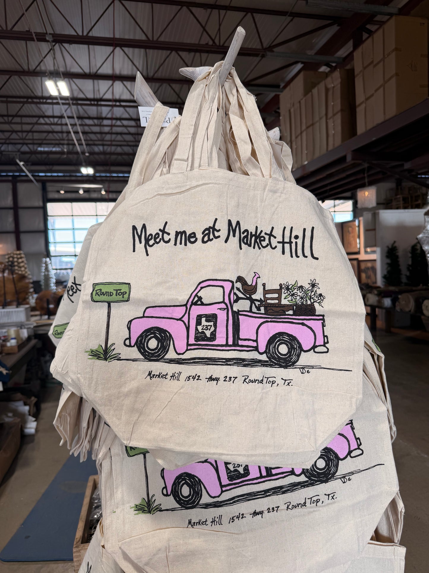 Market Hill Canvas bag
