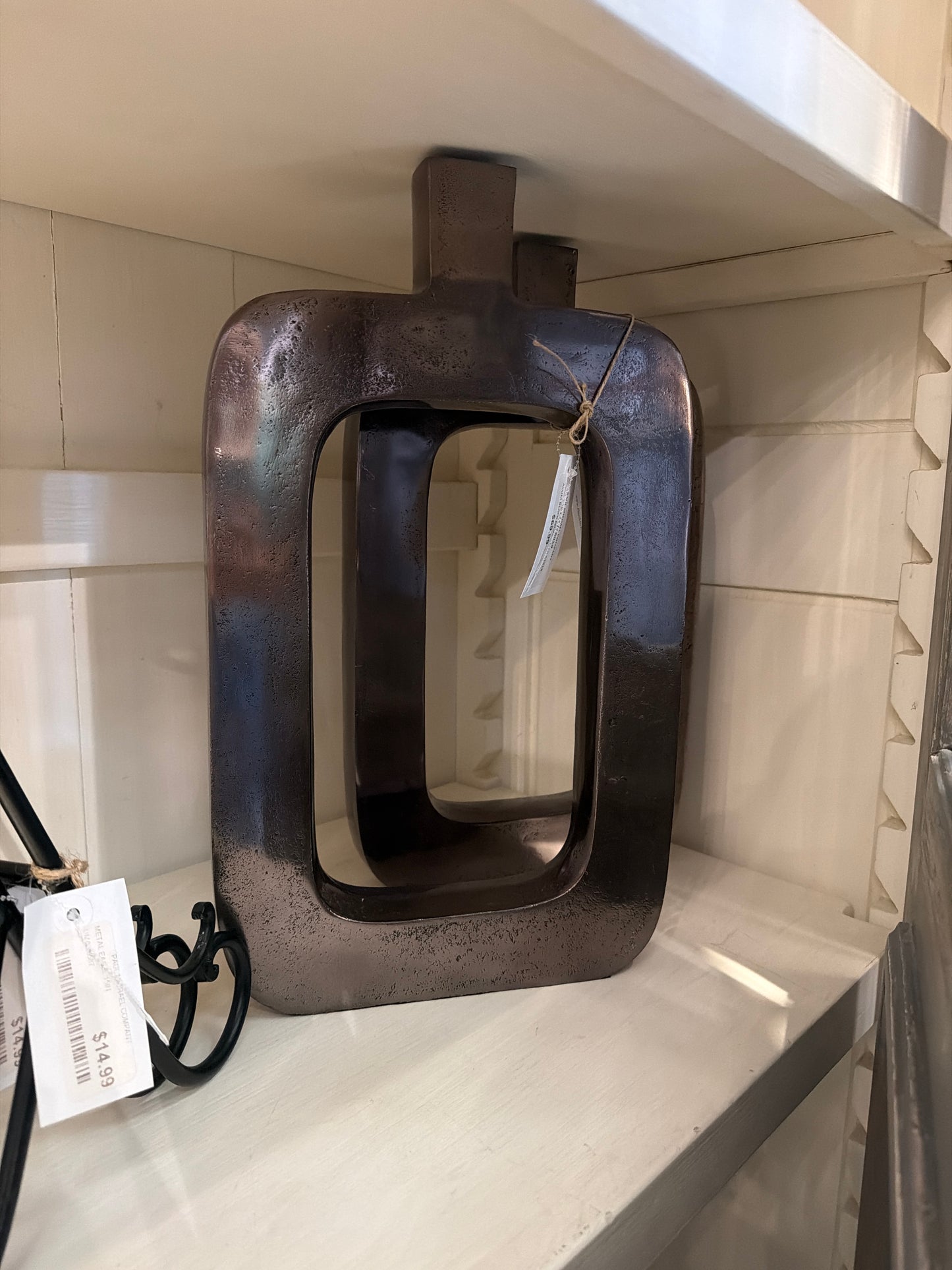 Aluminum Black Nickel Vase
