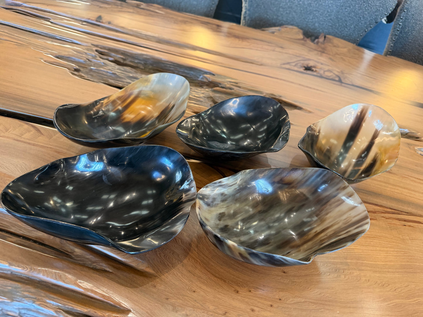 Small Freeform Horn Bowl