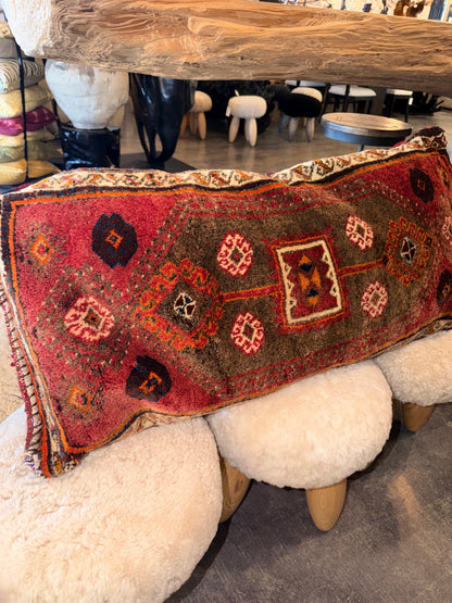 Turkish Rug Pillow - Design 10