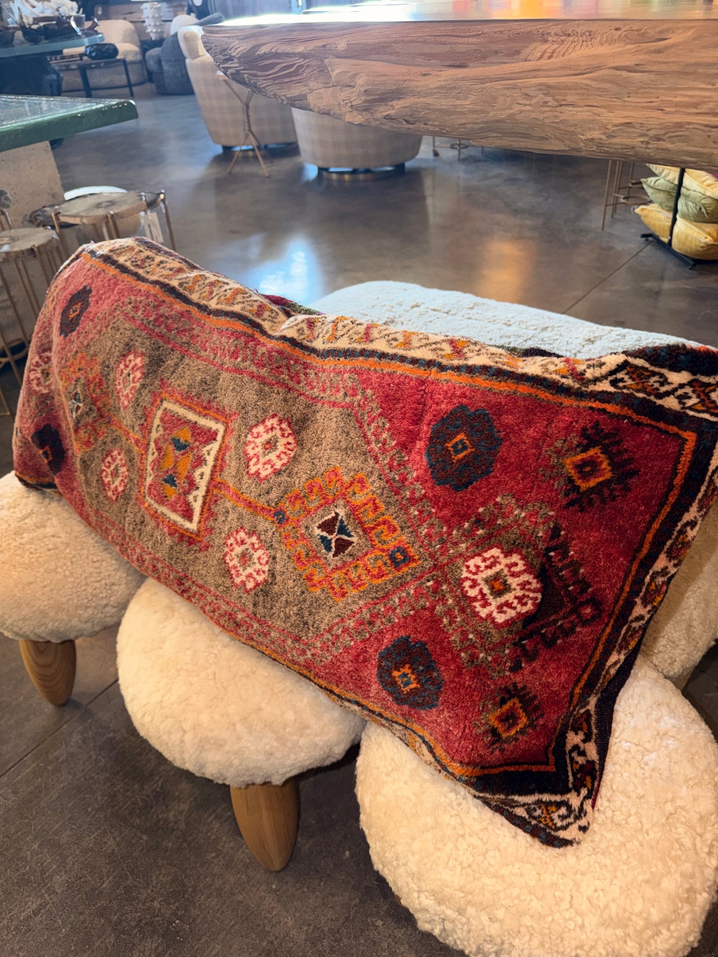 Turkish Rug Pillow - Design 10