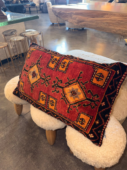 Turkish Rug Pillow - Design 2