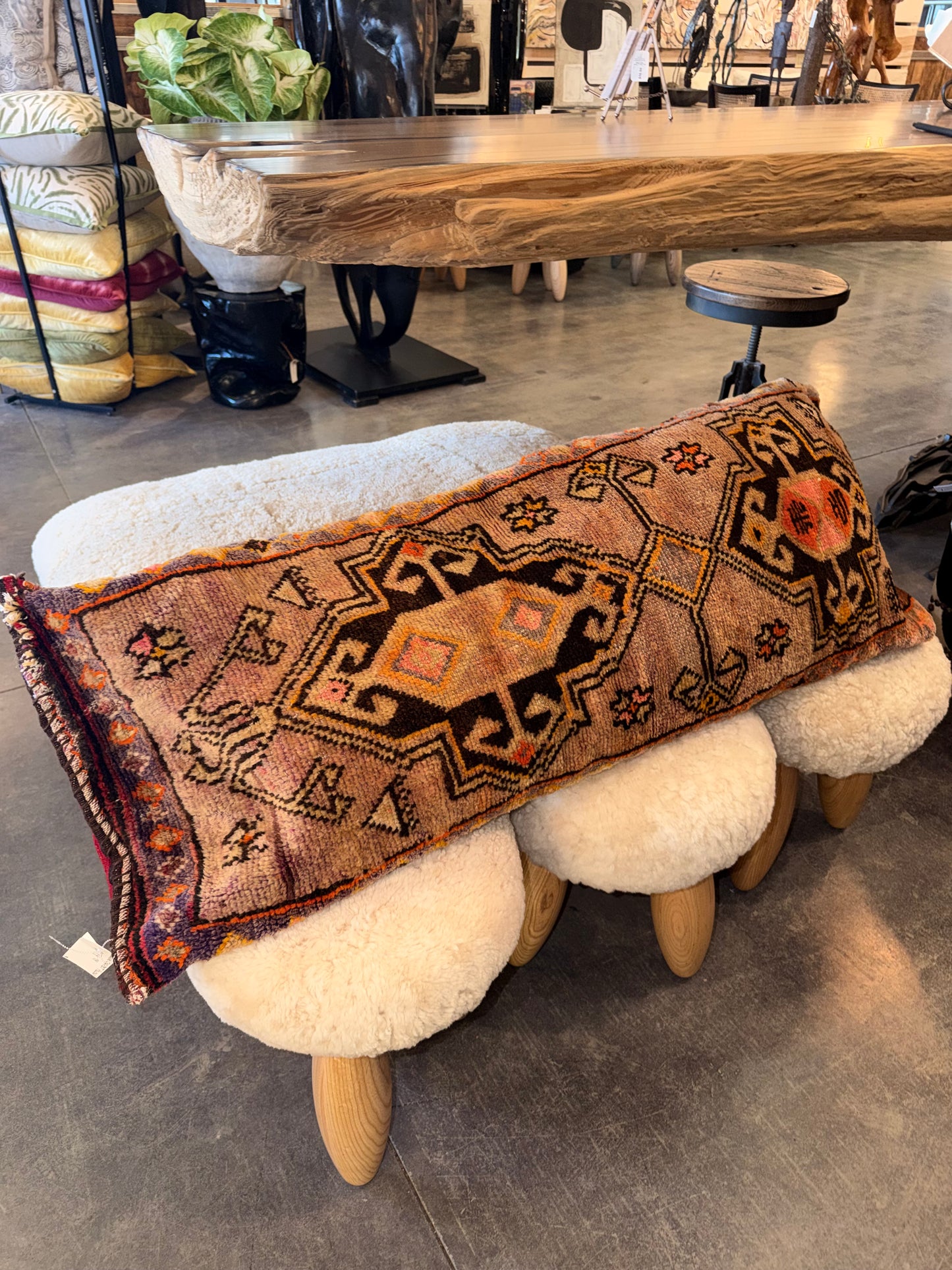 Turkish Rug  Pillow - Design 7