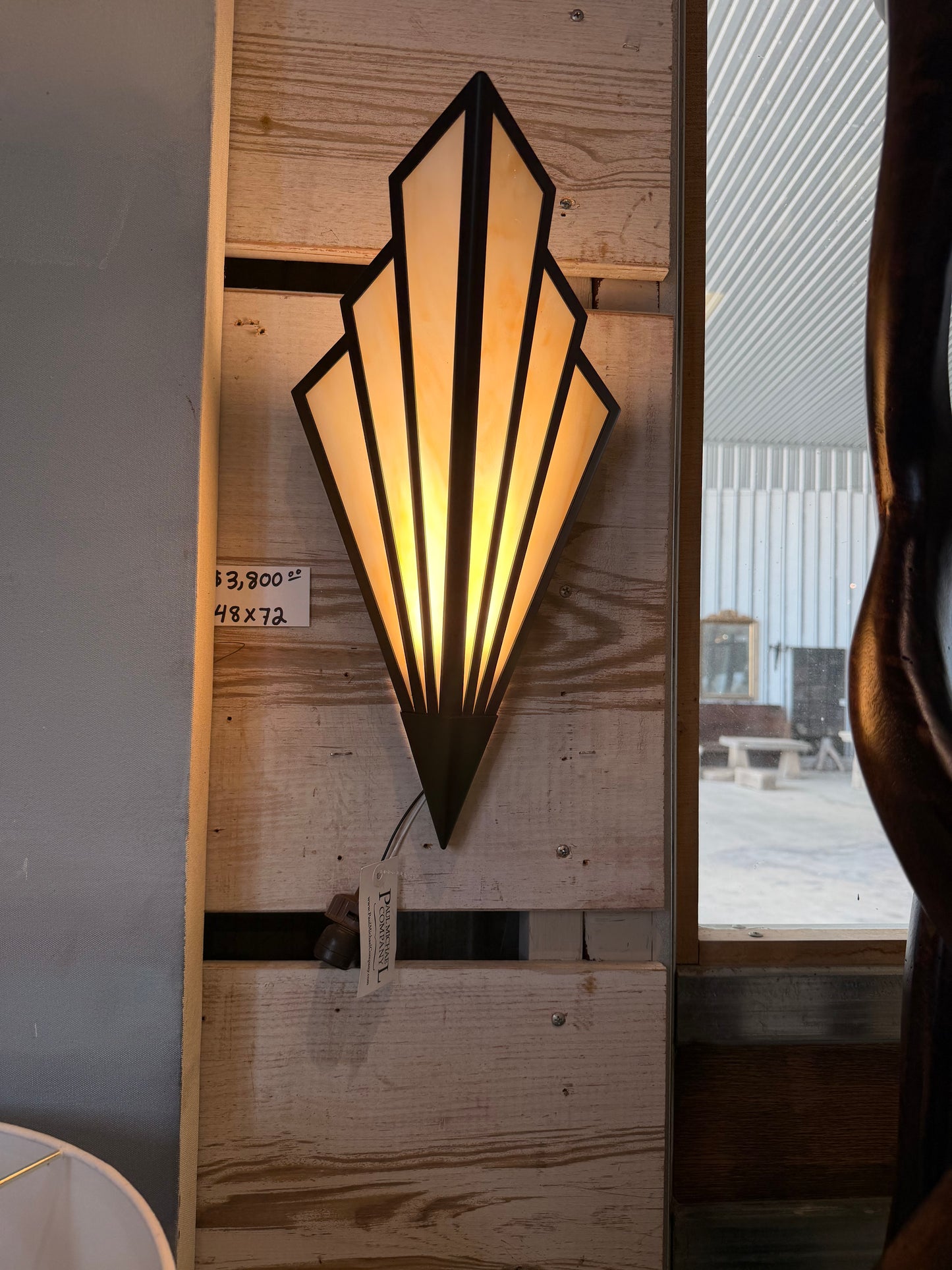 Rivage Art Deco LED Wall Sconce