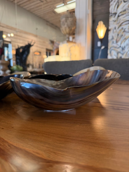 Small Freeform Horn Bowl