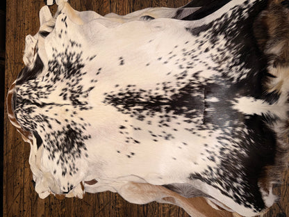 Goat Hide - White and Black Hide