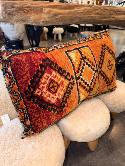 Turkish Rug Pillow - Design 5