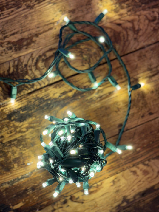 White Christmas Lights