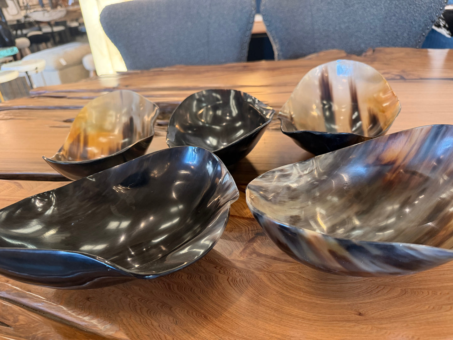Small Freeform Horn Bowl