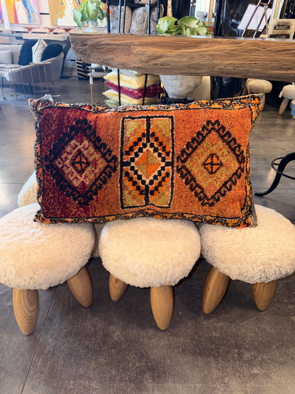 Turkish Rug Pillow - Design 5