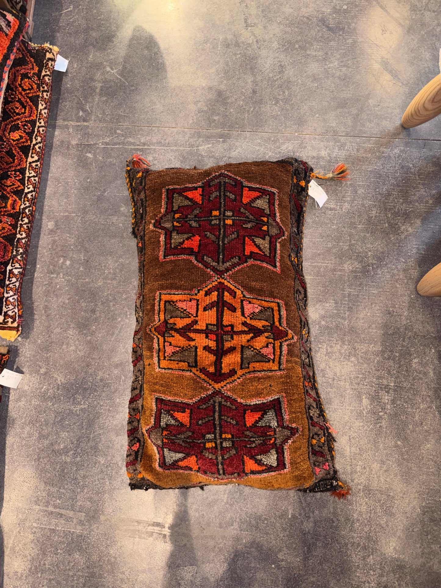 Turkish Rug Pillow - Design 1