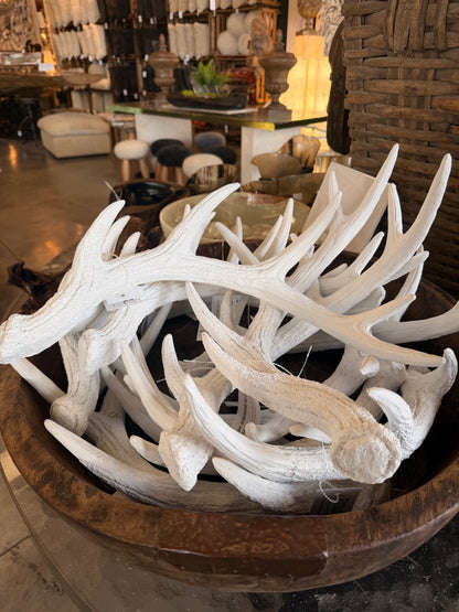 White Resin Antler