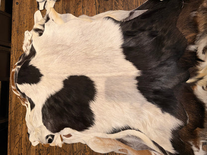 Goat Hide - White and Black Hide