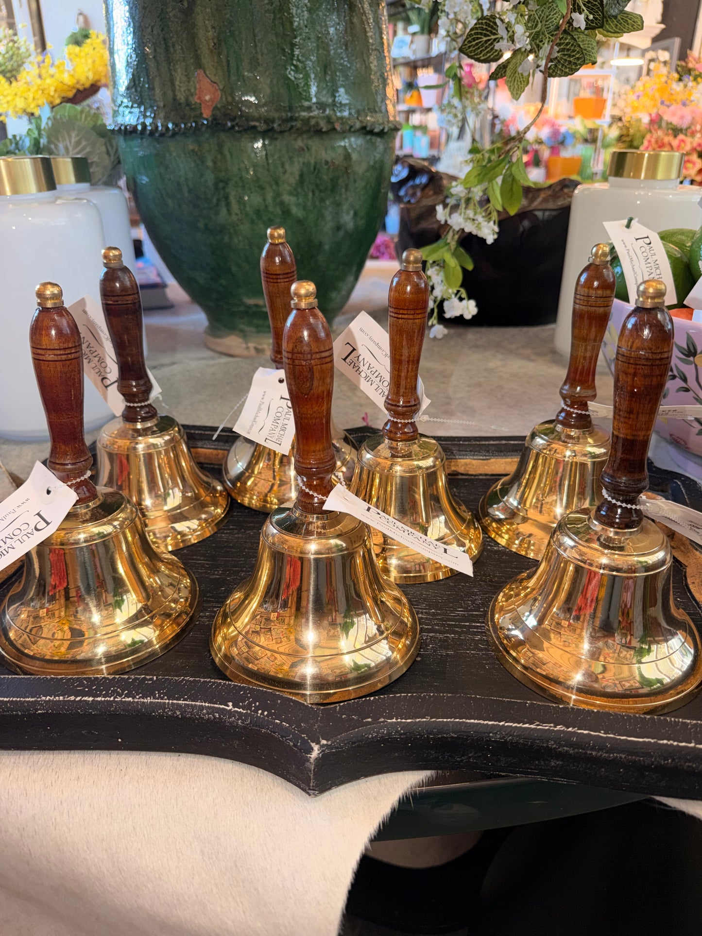 Gold Bell Sculpture