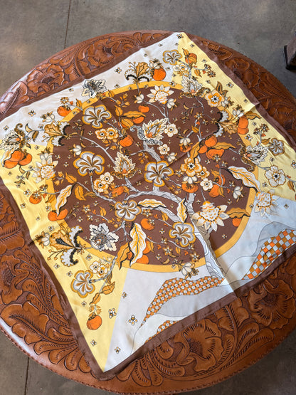 Autumn Floral Large Scarf