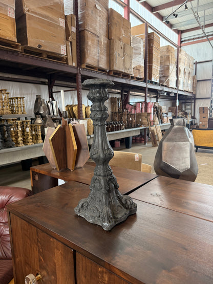 Medium European-Inspired Resin Candlesticks