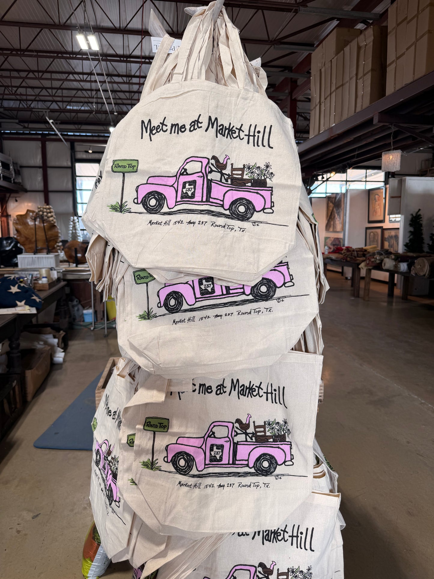 Market Hill Canvas bag