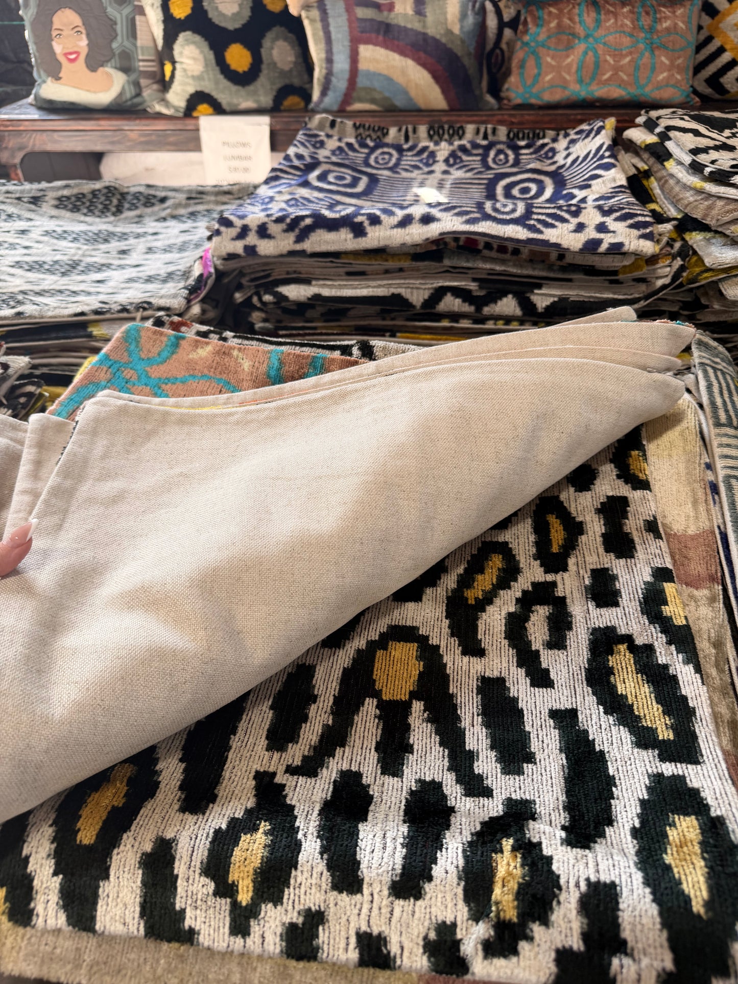 24x24 Handmade-Silk Velvet Throw Pillow Cases