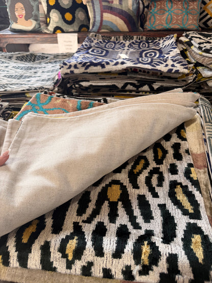 24x24 Handmade-Silk Velvet Throw Pillow Cases